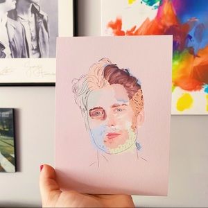 “Ripped at Every Edge” Halsey Collection Print